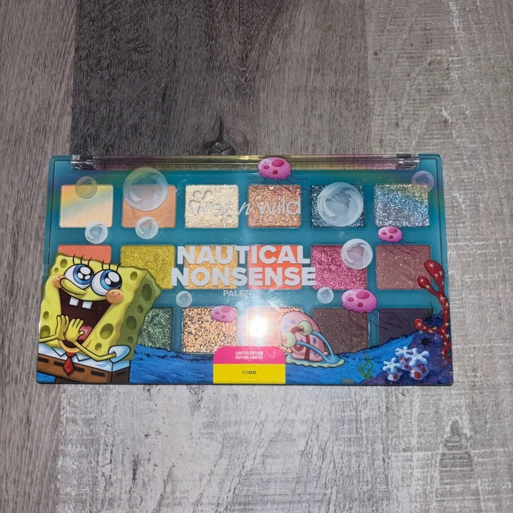 🧽Wet n Wild SpongeBob Nautical Nonsense Eyeshadow Palette